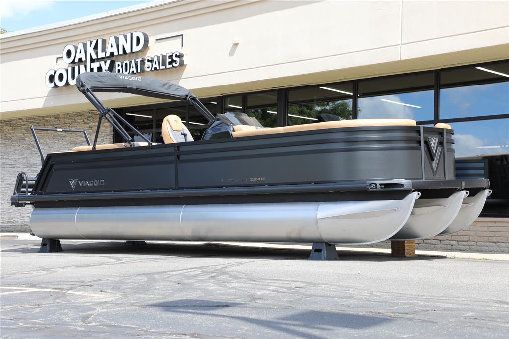 2025 New Viaggio Pontoon Lago Z24U (26ft) w/ 200HP 4 Stroke Suzuki