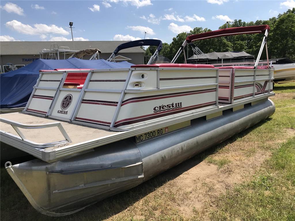 1997 Crest Pontoons Crest II For Sale in Jackson MI
