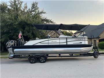 2022 Barletta Tri-toon Corsa 23UC w/250HP Mercury