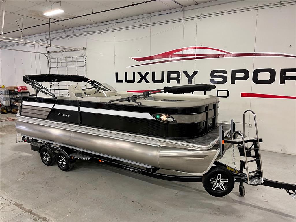 2021 Crest Pontoons Classic Platinum 2400 SLS ONLY 499 Month OAC! For Sale in Portland OR